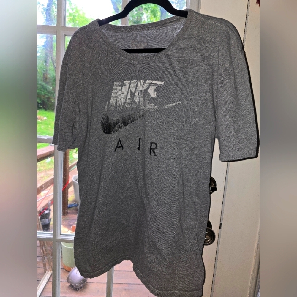 Nike Air Logo Tee | Men's L | Made in Egypt | 100% Cotton